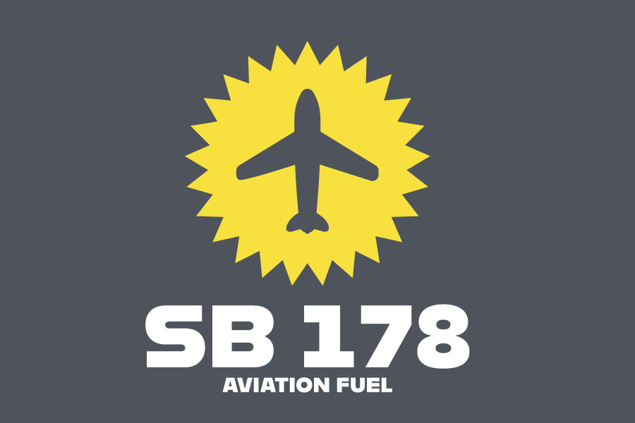 South Dakota Senate Bill 178 aviation fuel tax